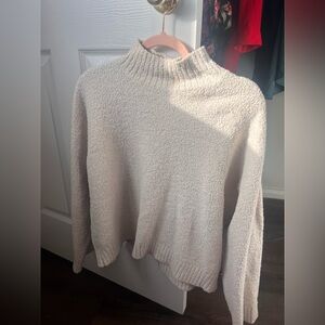 H&M Soft Cream Turtleneck Sweater